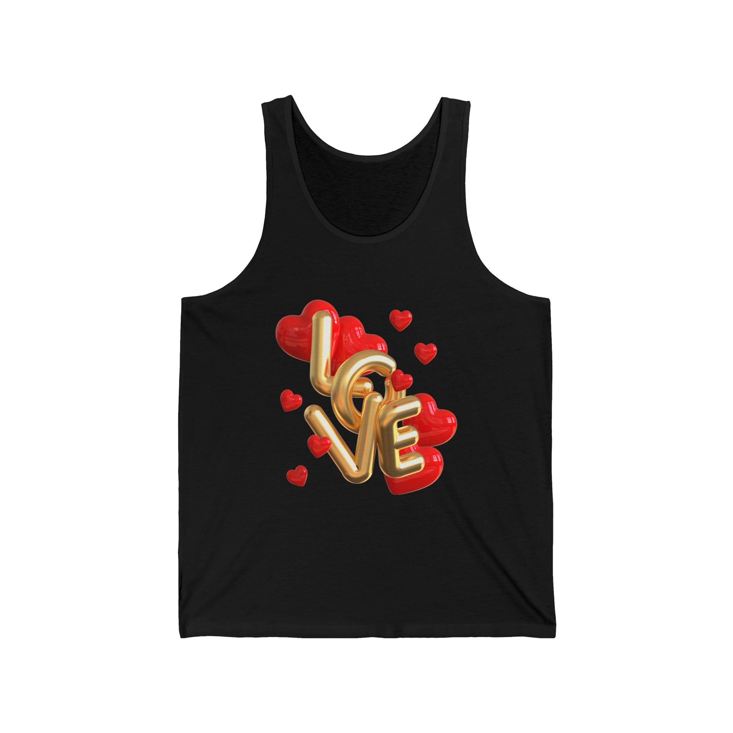 Inflatable Love Unisex Jersey Tank