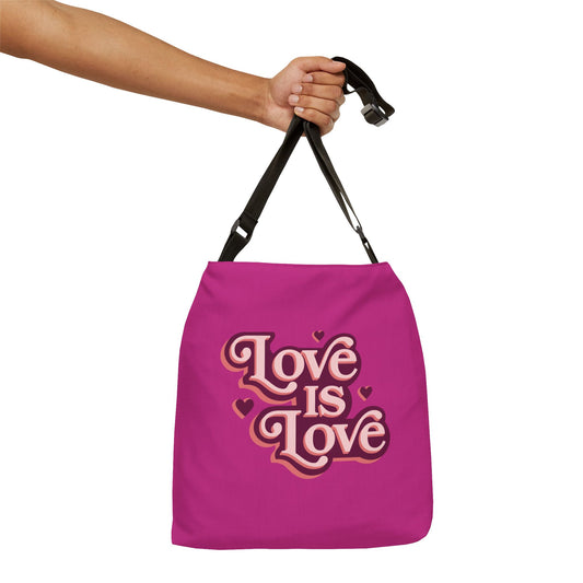 Love is Love Adjustable Tote Bag