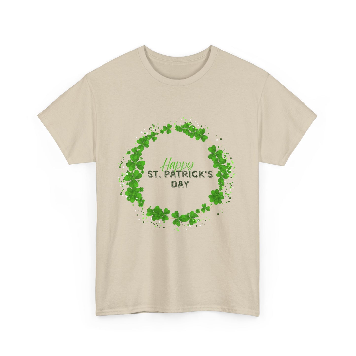 St. Pat's Wreath Unisex Heavy Cotton Tee