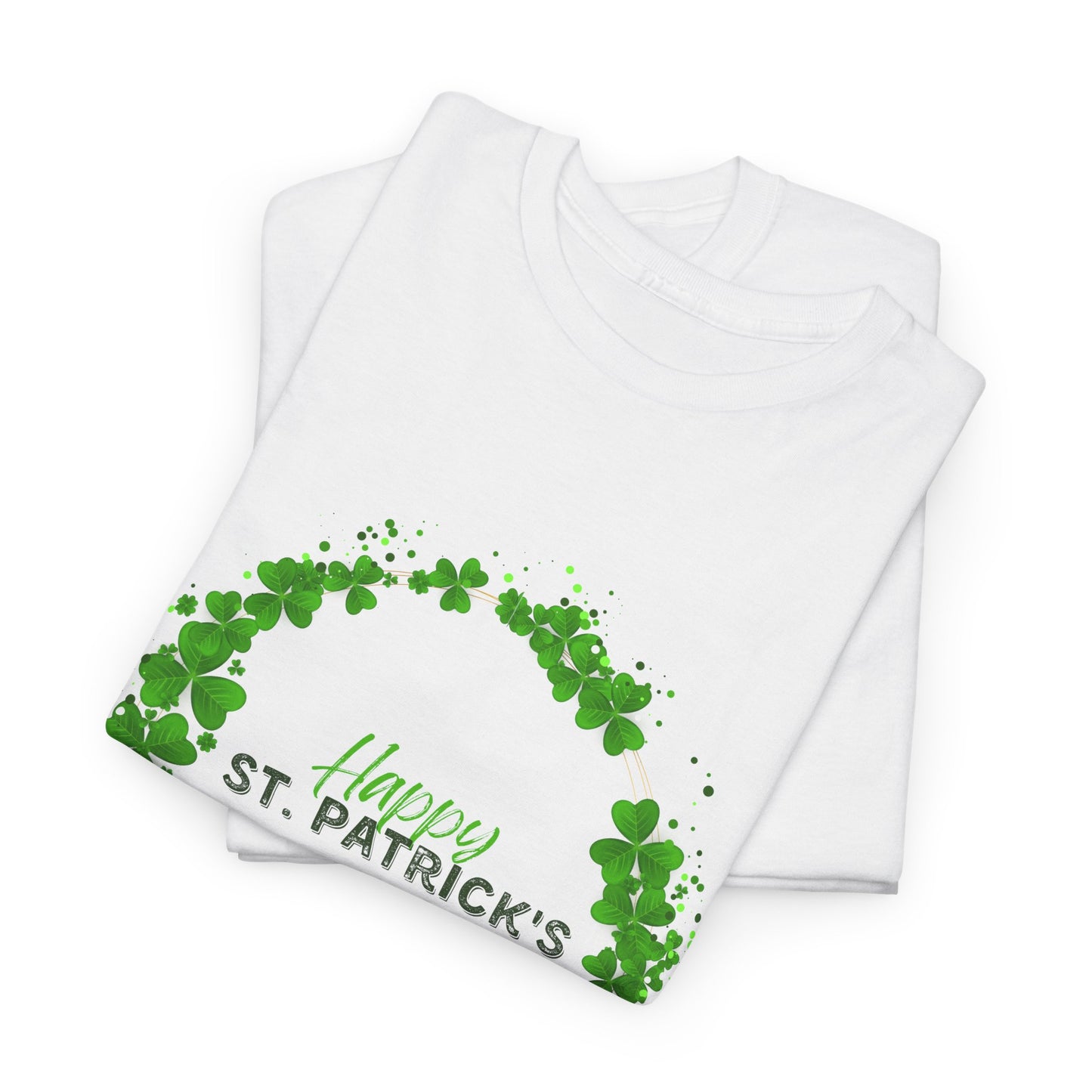 St. Pat's Wreath Unisex Heavy Cotton Tee