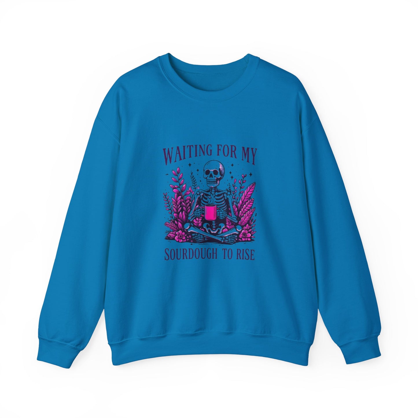 Waiting For My Sourdough Unisex Heavy Blend™ Crewneck Sweatshirt