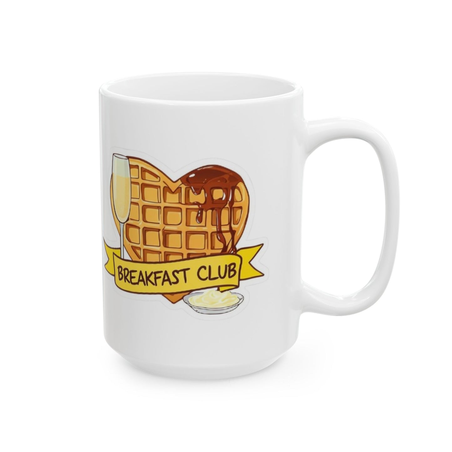 Breakfast Club Ceramic Mug, (11oz, 15oz)