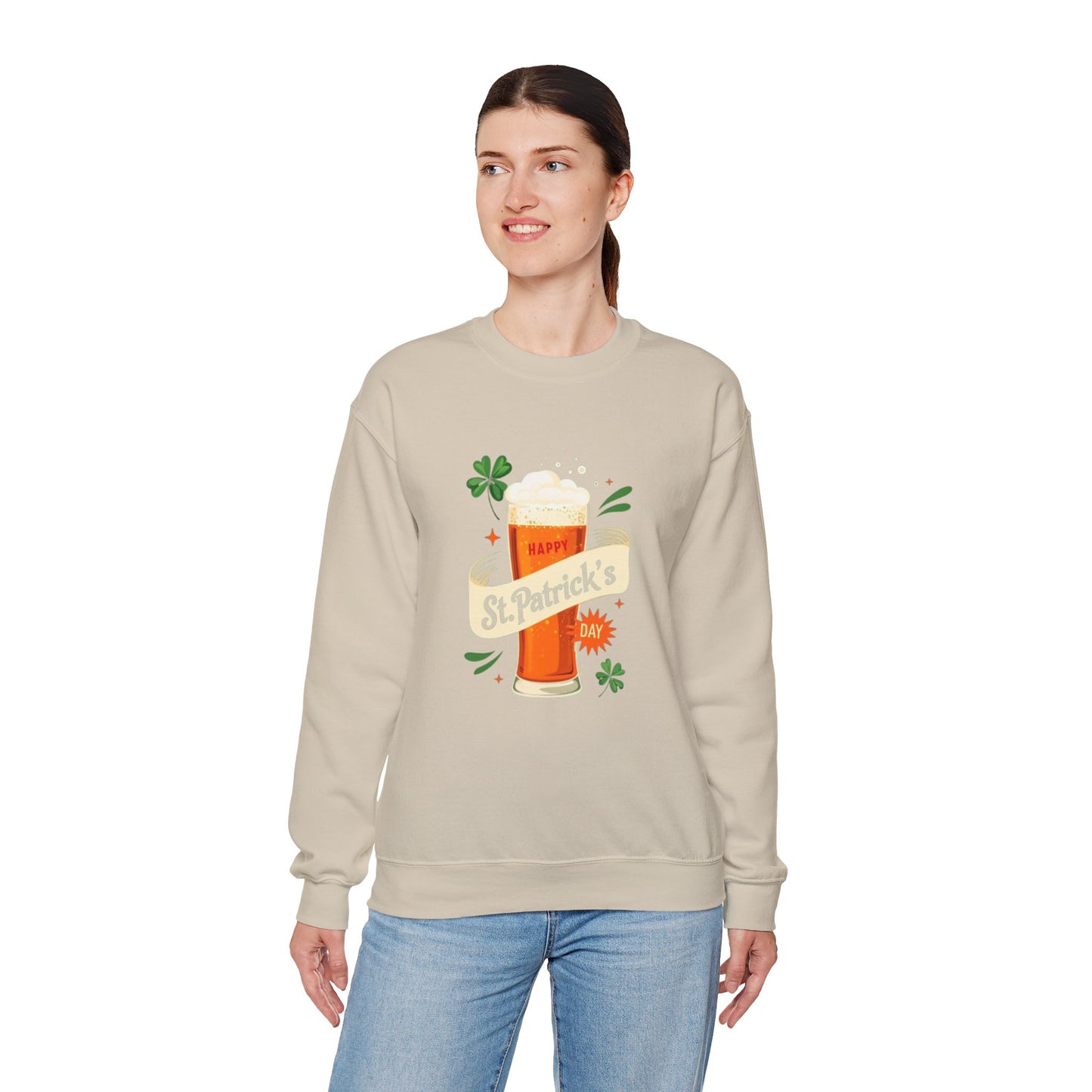 Irish You Were Beer Unisex Heavy Blend™ Crewneck Sweatshirt