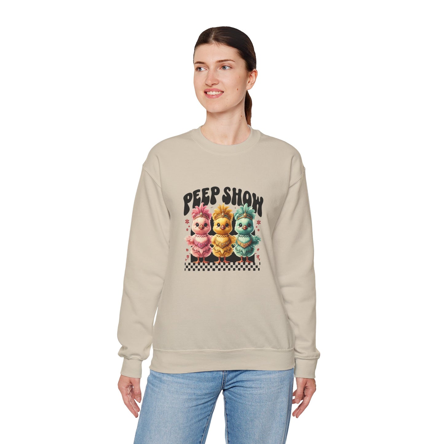 Peep Show Unisex Heavy Blend™ Crewneck Sweatshirt