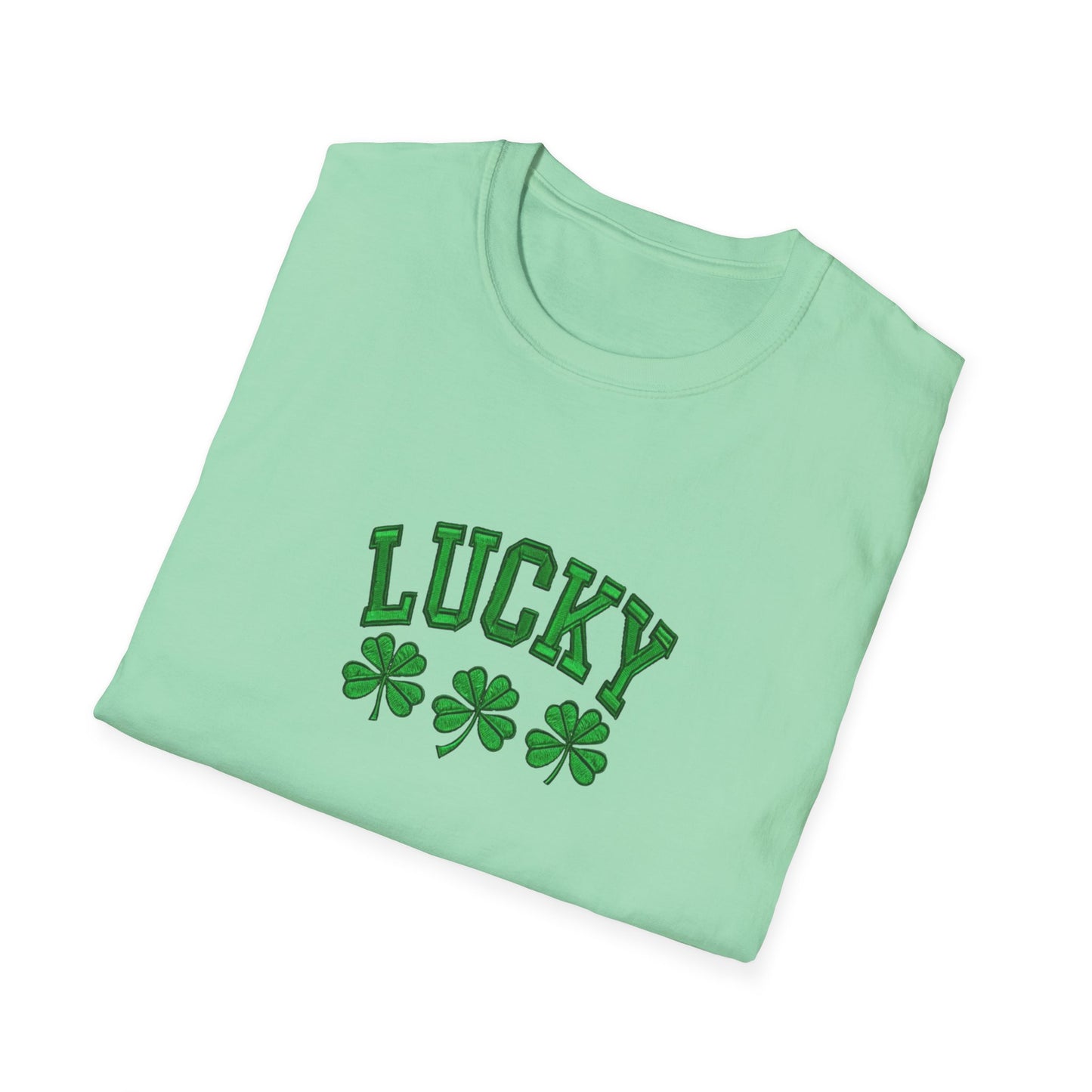 Lucky (print) Unisex Softstyle T-Shirt