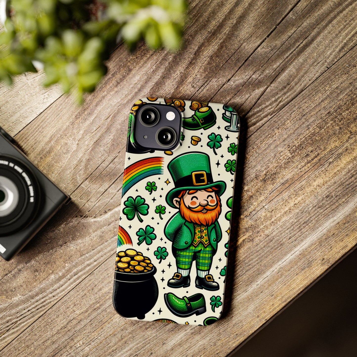 Feeling Extra Lucky Slim Phone Cases