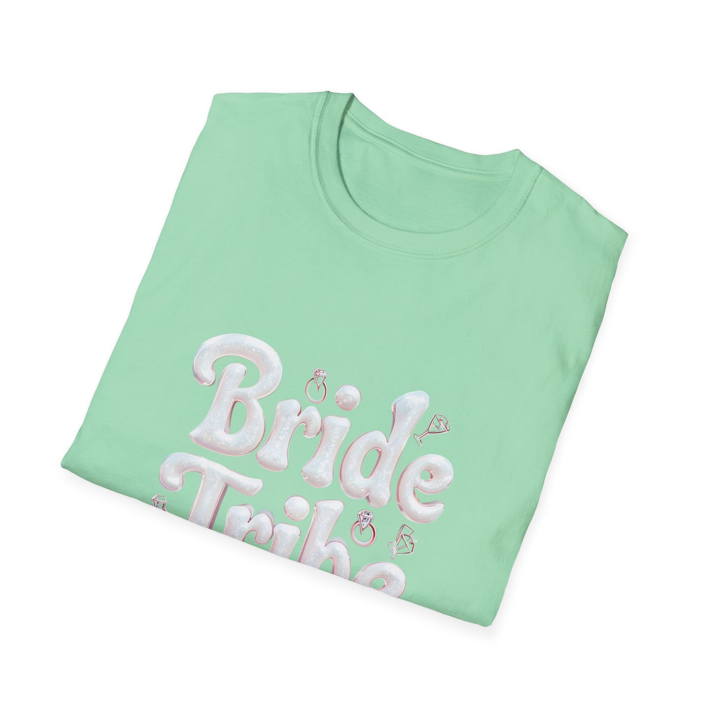 Pearl Cloud - Bride Tribe Unisex Softstyle T-Shirt