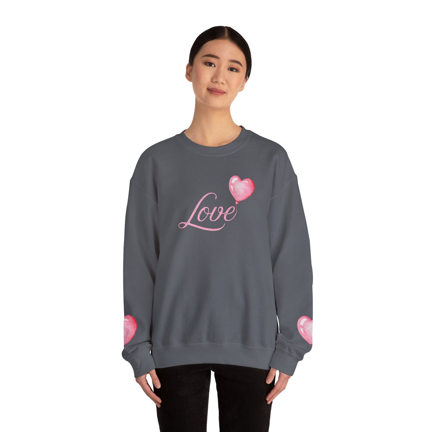 Love Balloon Unisex Heavy Blend™ Crewneck Sweatshirt