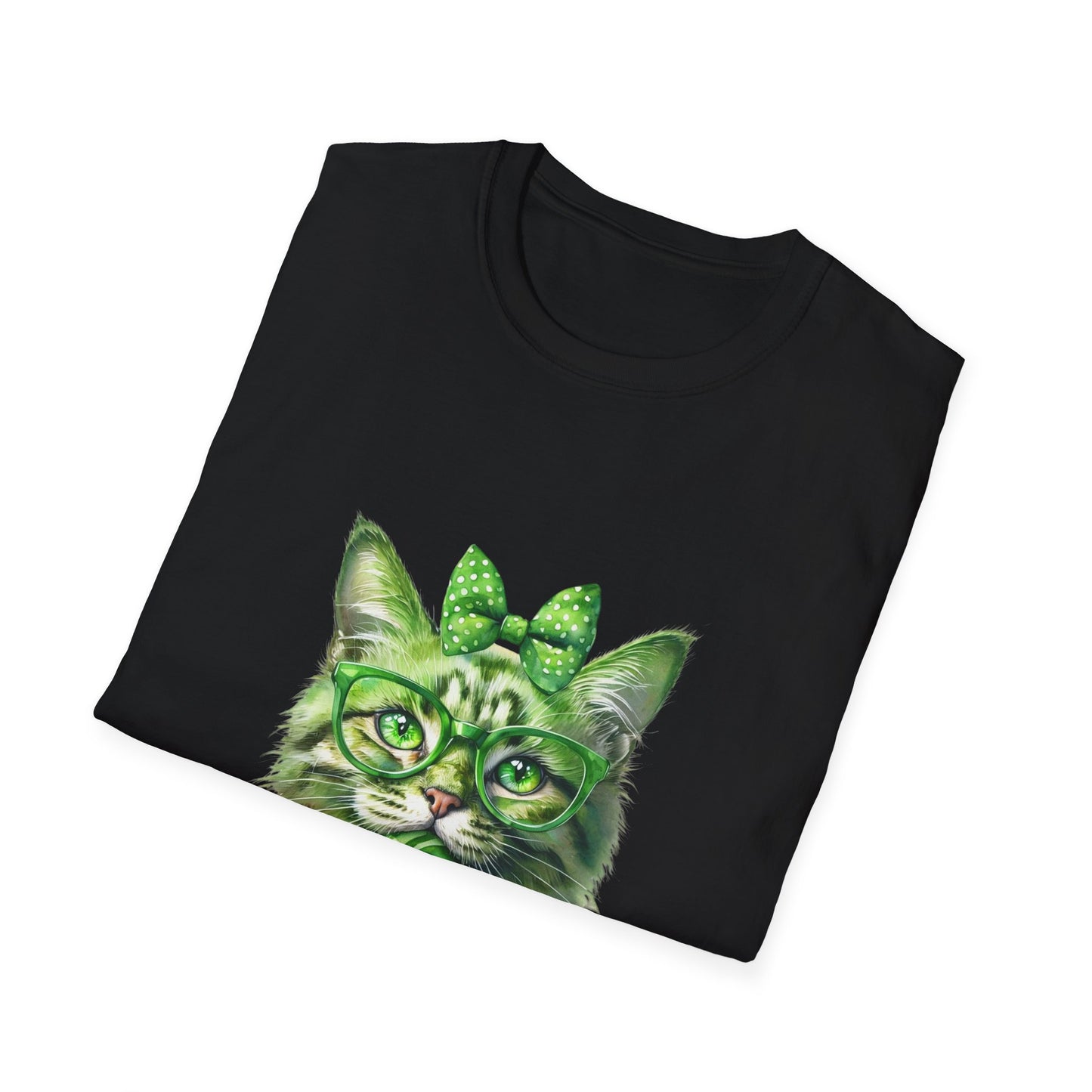 Purrfect Luck Unisex Softstyle T-Shirt