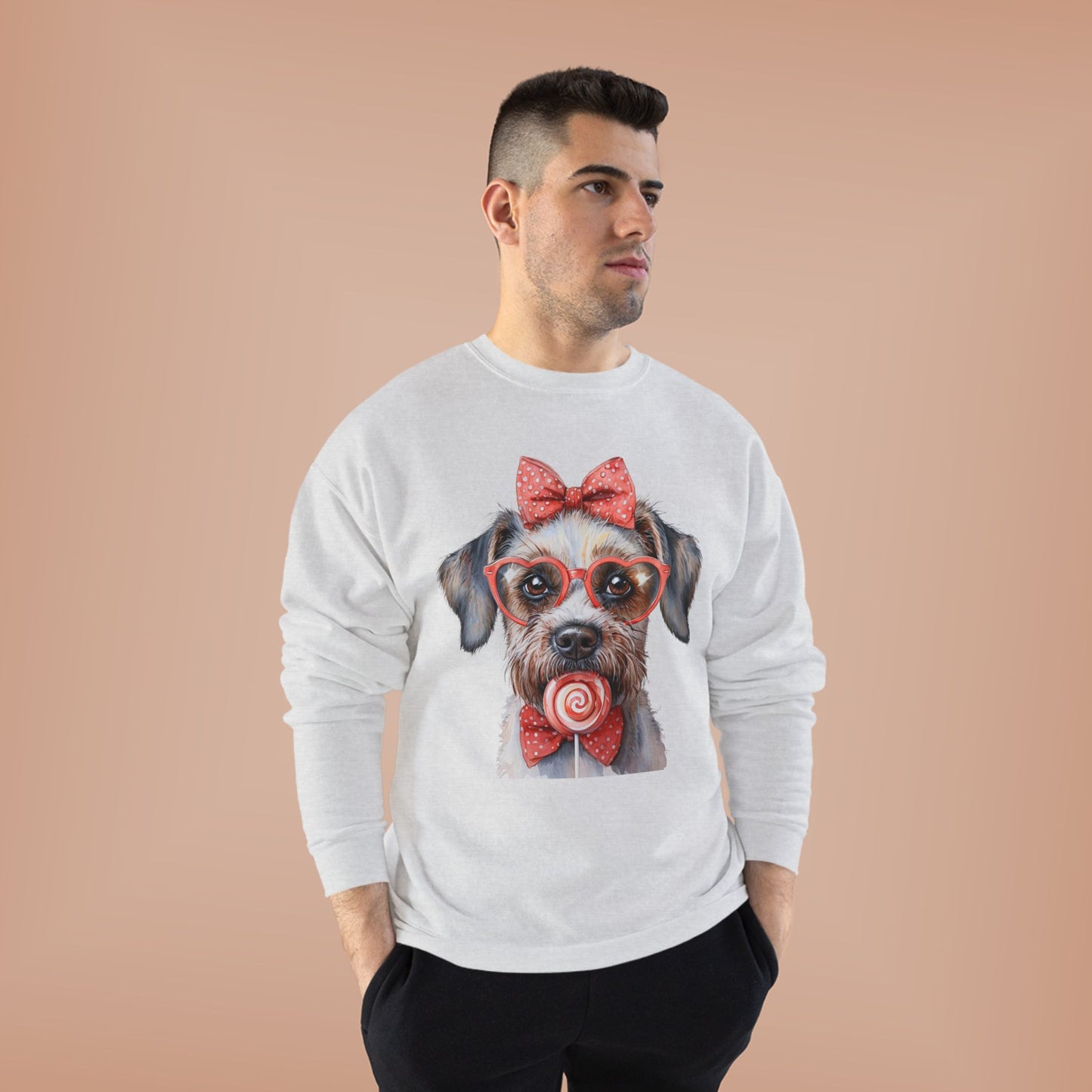 Furever Love Unisex EcoSmart® Crewneck Sweatshirt