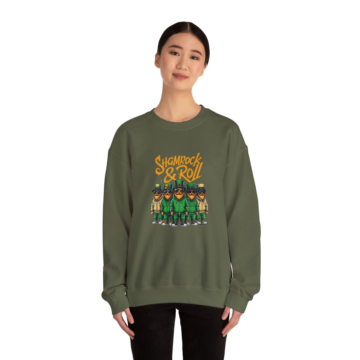 Shamrock & Roll Unisex Heavy Blend™ Crewneck Sweatshirt